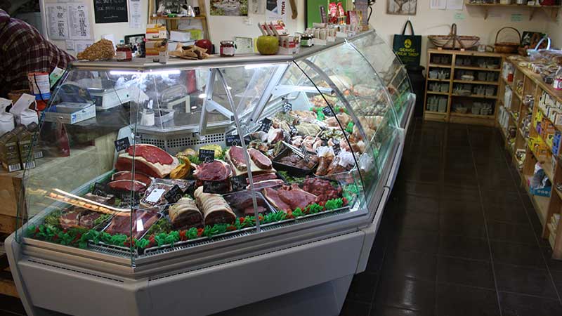 Our Meat Counter at Grange Farm